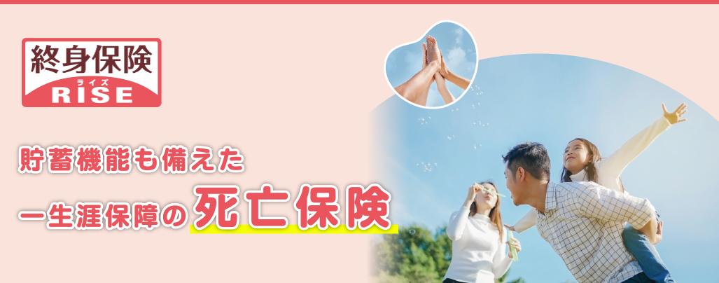 オリックス生命の終身保険RISE [ライズ]【ネット加入】