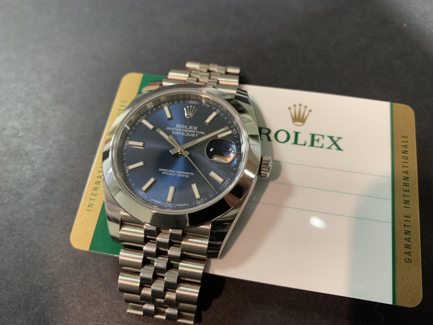 ロレックス Rolex デイトジャスト41 時計の高価買取 無料査定なら時計買取専門店のビッグムーンへ