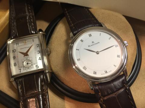 ブランパン BLANCPAIN ヴィルレ N00210034027A , ジラールペルゴ ヴィンテージ1945 2595