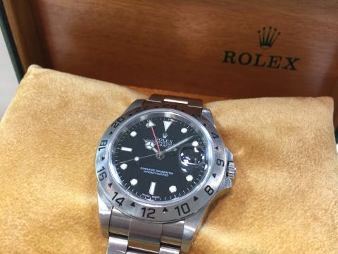 ロレックス ROLEX エクスプローラーⅡ 16570 P番