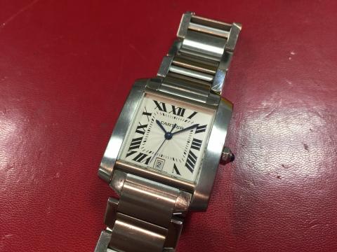 カルティエ CARTIER タンクフランセーズLM W51002Q3