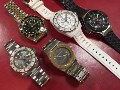 ロレックス ROLEX ヨットマスター ダークロジウム 268622 , 他4点