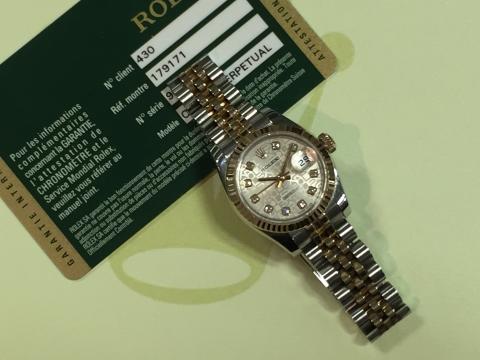 ロレックス ROLEX デイトジャスト 179171G ランダム