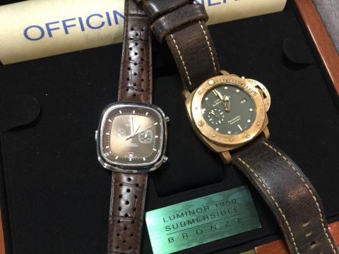 パネライ PANERAI サブマーシブル 3デイズ ブロンズ PAM00382 , タグホイヤー TAG HEUER シルバーストーン