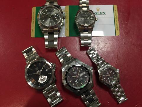 ロレックス ROLEX デイトジャスト 126300 , 他4点