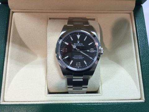 ロレックス ROLEX エクスプローラー1 214270 ブラックアウト