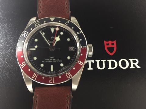 チューダー TUDOR ブラックベイGMT 79830RB