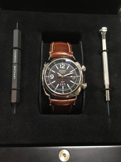 パネライ PANERAI ラジオミールGMTアラーム PAM00098