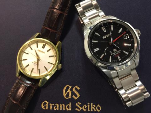 セイコー SEIKO GS GMT SBGE013 , KS 手巻 45-7001