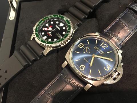 パネライ PANERAI ルミノール ドゥエ 3デイズ PAM00729 , CITIZEN 仮面ライダーV3