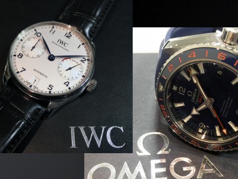インターナショナル・ウォッチ・カンパニー IWC ポルトギーゼ 7DAYS IW500705 , OMEGA プラネットオーシャン600 232.32.44.22.03.001