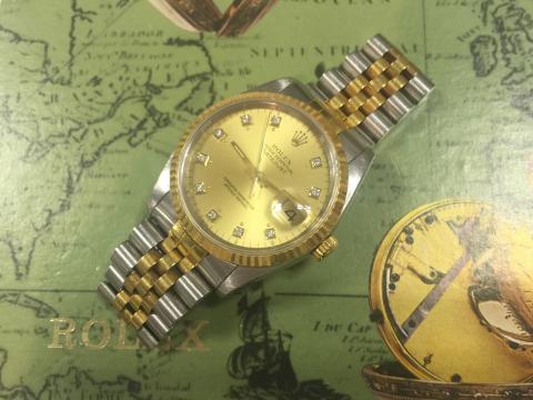ロレックス ROLEX デイトジャスト 16233G X番