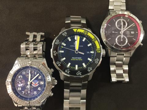 インターナショナル・ウォッチ・カンパニー IWC アクアタイマー2000 IW356808 , 他2点