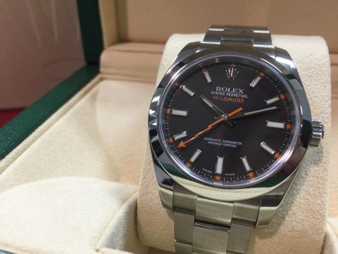 ロレックス ROLEX ミルガウス 116400 黒