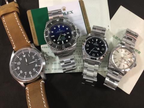 ロレックス ROLEX Dブルー 116660 , 他3点
