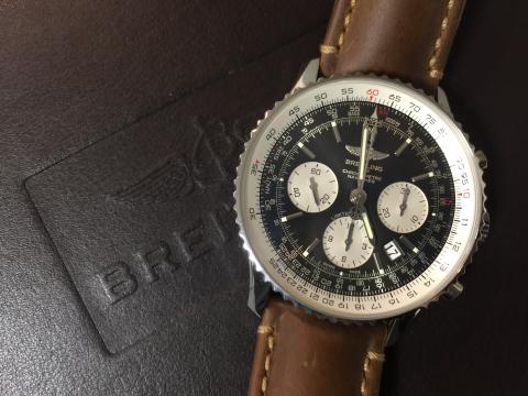 ブライトリング BREITLING ナビタイマー01 グラファイト限定 AB0121