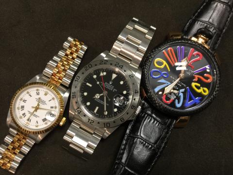 ロレックス ROLEX エクスプローラーⅡ 16570 K番 , 他2点