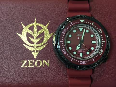セイコー SEIKO プロスペックス マリンマスター ガンダム40th シャア専用ザク限定 SBDX029