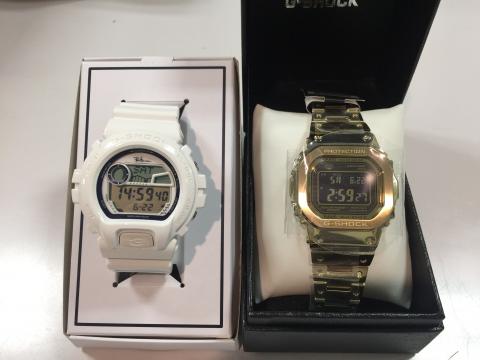 カシオ CASIO G-SHOCK GMW-B5000GD-9JF , GLX-6900-1JF
