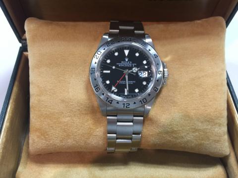 ロレックス ROLEX エクスプローラーⅡ 16570 S番