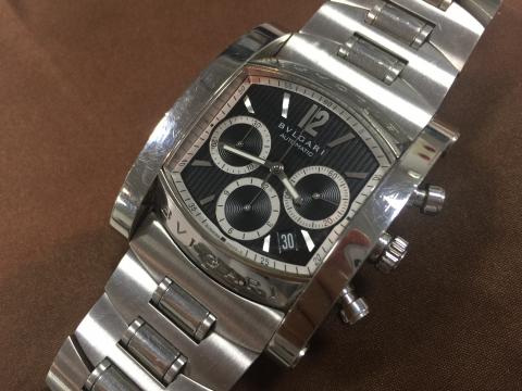 ブルガリ BVLGARI アショーマ クロノグラフ AA48SCH