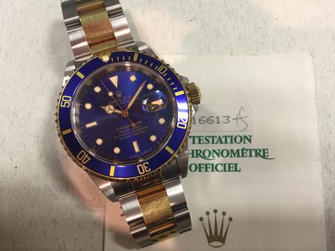 ロレックス ROLEX サブマリーナー 16613 W番