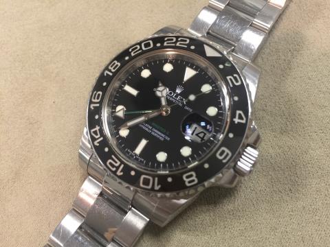 ロレックス ROLEX GMTマスター 116710LN M番