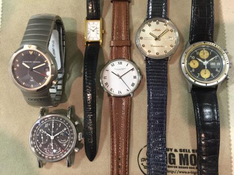 クロノスイス CHRONOSWISS ルナ クロノグラフ CH7523LSW , その他5本