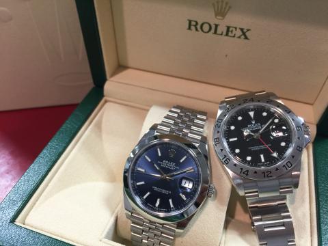 ロレックス ROLEX デイトジャスト41 126300 , エクスプローラー2 16570