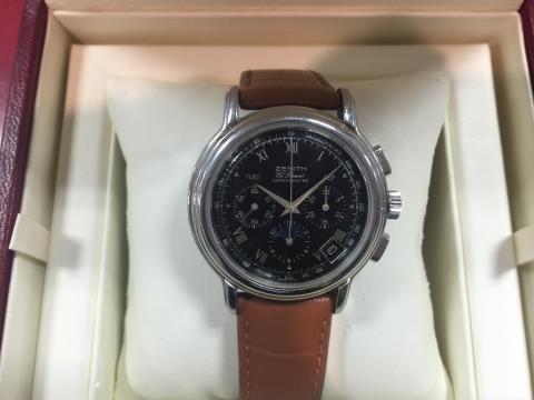 ゼニス ZENITH クロノマスター トリプルカレンダー ムーンフェイズ02.0240.410