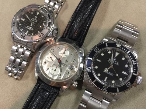ロレックス ROLEX サブマリーナ 14060M , 他TUDOR2本