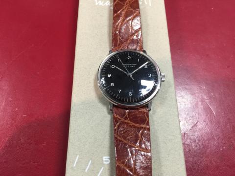 ユンハンス JUNGHANS マックスビル 手巻 27.3702.409