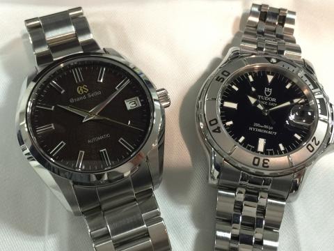 セイコー SEIKO GS キャリバー9S 20周年 限定モデル SBGR311 , TUDOR ハイドロノート