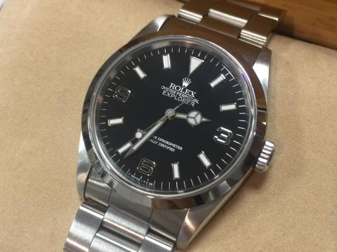ロレックス ROLEX エクスプローラー 14270 E番 ブラックアウト