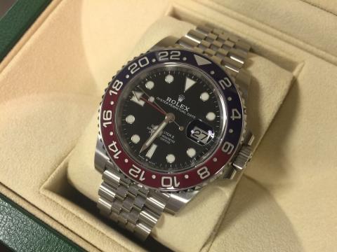 ロレックス ROLEX GMTマスターⅡ 126710BLRO