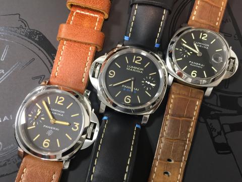 パネライ PANERAI レフトハンド 8デイズ PAM00796 , ルミノールロゴ PAM00632 , ルミノールマリーナ PAM00048