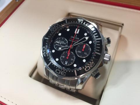 オメガ OMEGA シーマスター ダイバー 300M コーアクシャル クロノグラフ 212.30.44.50.01.001