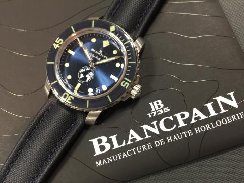 ブランパン BLANCPAIN フィフティファゾムス オーシャンコミットメントIII 5008-11B40-52A