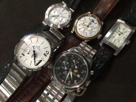 セイコー SEIKO クレドール パワーリザーブ ムーンフェイズ 5R77-0AB0 他4点