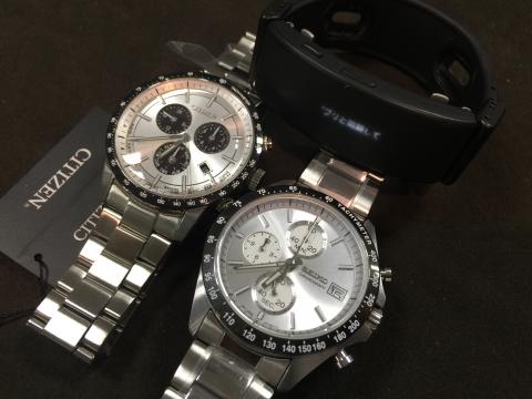シチズン CITIZEN クロノグラフ エコドライブ , その他2点