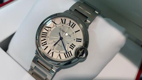 カルティエ CARTIER バロンブルーMM W6920046