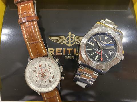 ブライトリング BREITLING モンブリラン01 AB0131 , アベンジャーⅡ GMT A32390