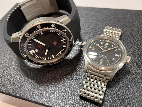 ジン Sinn 506EZM1.1 , IWC マーク12 3241