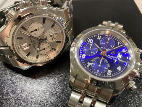 ヴァシュロン・コンスタンタン VACHERON CONSTANTIN オーヴァーシーズ クロノ 49140/423A , TUDOR プリンスデイト 79280P
