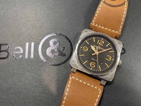 ベル&ロス Bell&Ross ゴールデンヘリテージ BR03-92-ST-G-HE