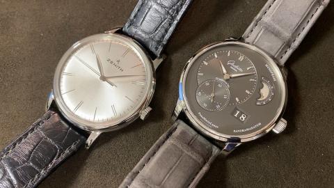 グラスヒュッテ・オリジナル GLASHUTTE ORIGINAL パノマチックルナ 1-90-02-43-32-02 , ゼニス エリート 6150