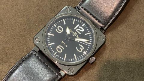 ベル&ロス Bell&Ross BR01-92 セラミック BR03-92BC-AL