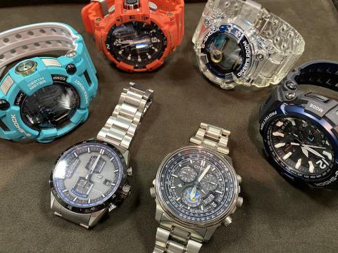 カシオ CASIO G-SHOCK フロッグマン マスターインマリンブルー GWF-D1000MB , 他5点