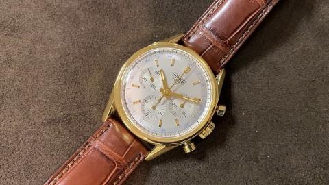 タグホイヤー TAG HEUER カレラ クラシック クロノグラフ CS3140