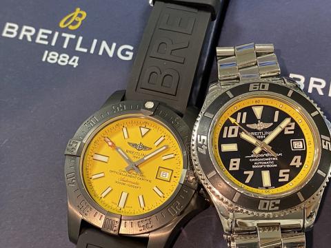 ブライトリング BREITLING アベンジャーⅡ シーウルフ M17331 , スーパーオーシャン42 A17364